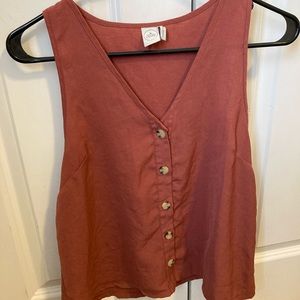Chiffon tank top